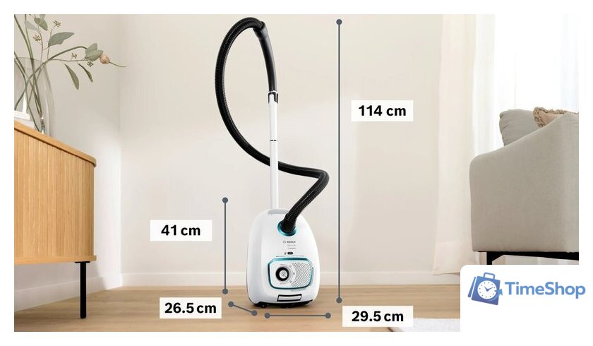 Пылесос Bosch Serie 4 ProHygienic BGL41HYG2H - Изображение №8 — Интернет-магазин Time-Shop