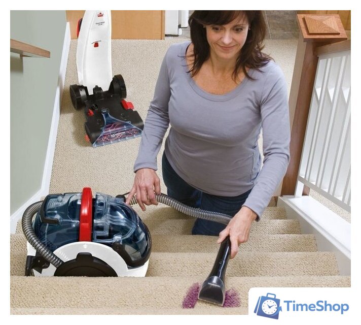 Вертикальный моющий пылесос Bissell ProHeat 2X Revolution 1858N - Изображение №10 — Интернет-магазин Time-Shop