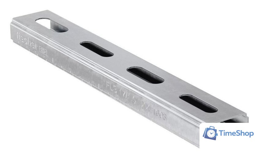 Профиль монтажный Fischer Channel FLS 17/1.0 - 2 m 572539 (8 шт) - Изображение №1 — Интернет-магазин Time-Shop