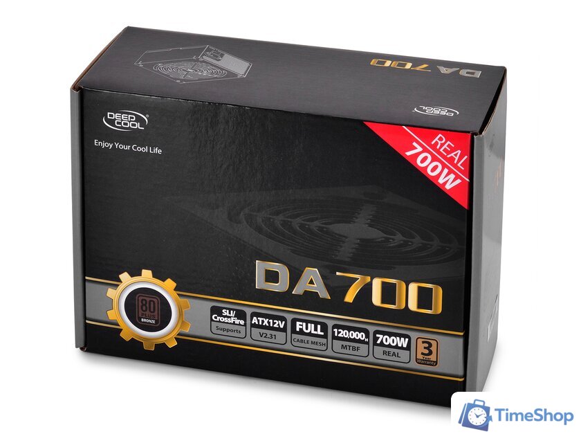 Блок питания DeepCool DA700 [DP-BZ-DA700N] - Изображение №8 — Интернет-магазин Time-Shop