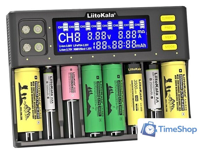 Зарядное устройство LiitoKala Lii-S8 - Изображение №2 — Интернет-магазин Time-Shop