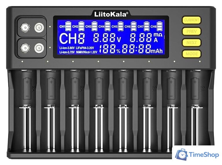 Зарядное устройство LiitoKala Lii-S8 - Изображение №1 — Интернет-магазин Time-Shop