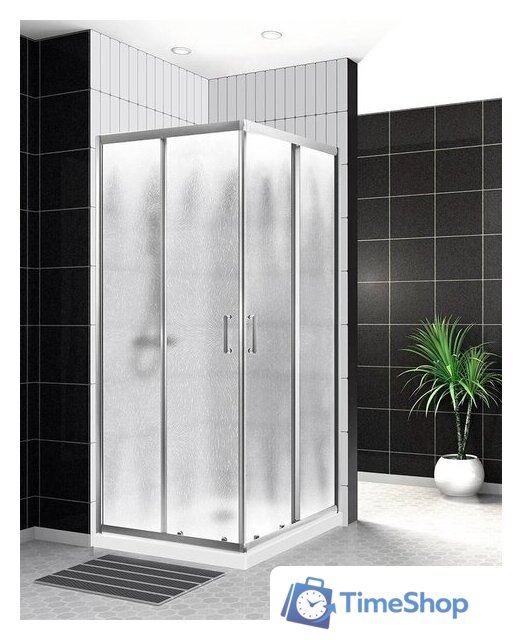 Душевой уголок BelBagno UNO-195-A-2-100-CH-CR - Изображение №3 — Интернет-магазин Time-Shop