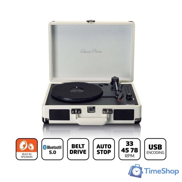 Виниловый проигрыватель Lenco TT-115 (белый) - Изображение №5 — Интернет-магазин Time-Shop