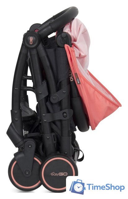 Коляска прогулочная «книга» EasyGo Minima (malachite) - Изображение №9 — Интернет-магазин Time-Shop