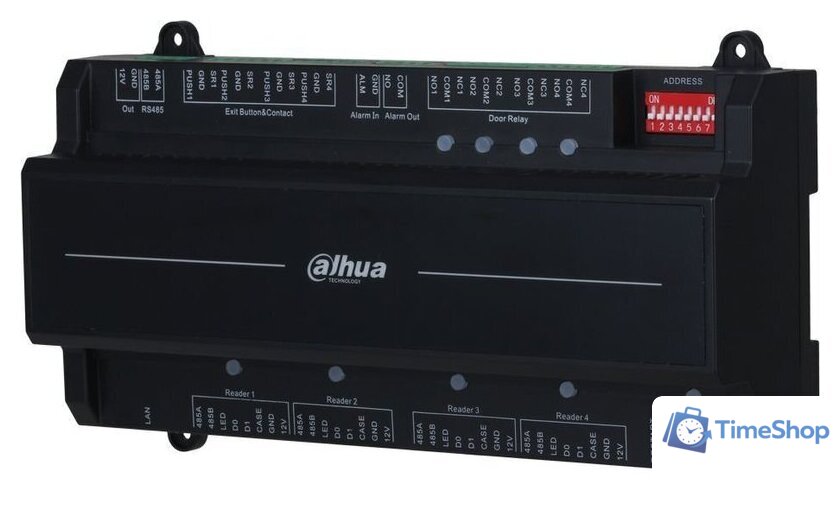 Контроллер доступа Dahua DHI-ASC2204B-S - Изображение №2 — Интернет-магазин Time-Shop