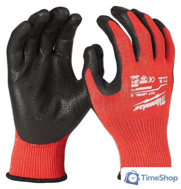 Перчатки хозяйственные Milwaukee Cut level 3/C 8/M 4932471420 - Изображение №1 — Интернет-магазин Time-Shop