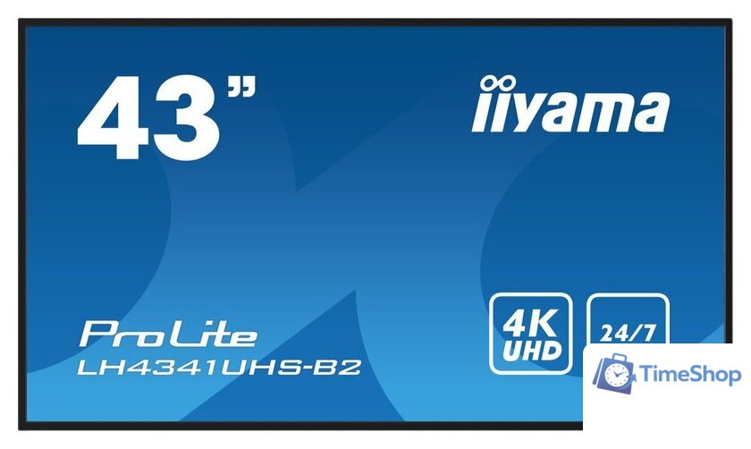 Информационная панель iiyama ProLite LH4341UHS-B2 - Изображение №1 — Интернет-магазин Time-Shop