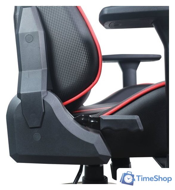 Игровое (геймерское) кресло Brabix GT Carbon GM-120 (черный/красный) - Изображение №14 — Интернет-магазин Time-Shop