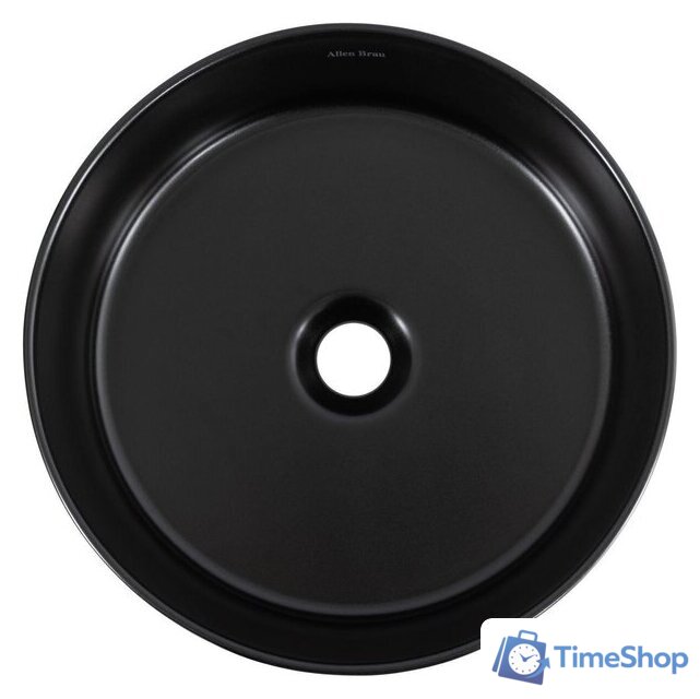 Умывальник Allen Brau Fantasy Line 36 4.11032.31 черный матовый - Изображение №11 — Интернет-магазин Time-Shop