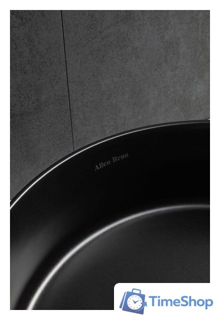 Умывальник Allen Brau Fantasy Line 36 4.11032.31 черный матовый - Изображение №7 — Интернет-магазин Time-Shop