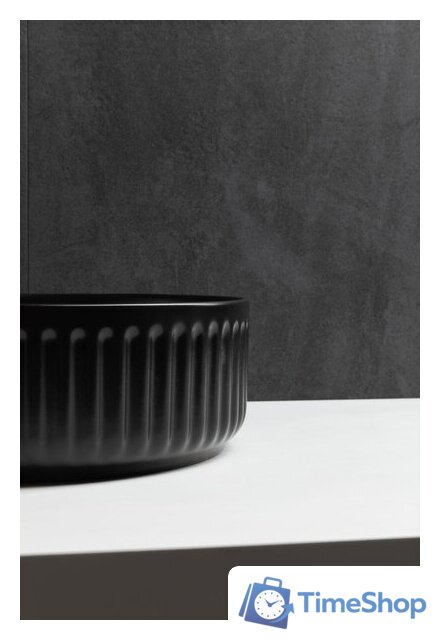 Умывальник Allen Brau Fantasy Line 36 4.11032.31 черный матовый - Изображение №6 — Интернет-магазин Time-Shop