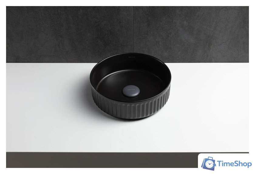 Умывальник Allen Brau Fantasy Line 36 4.11032.31 черный матовый - Изображение №2 — Интернет-магазин Time-Shop