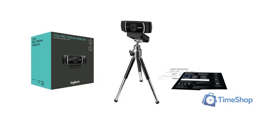 Веб-камера для стриминга Logitech C922 Pro Stream 960-001088 - Изображение №10 — Интернет-магазин Time-Shop