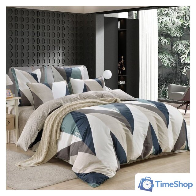 1.5-спальный комплект постельного белья Sofi De MarkO Арландо 1.6 1.6-5667 (бежевый) - Изображение №3 — Интернет-магазин Time-Shop