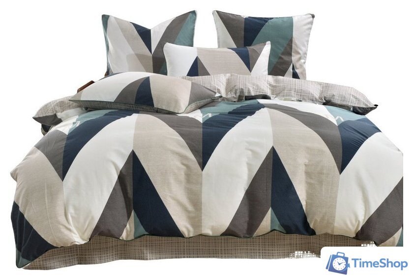 1.5-спальный комплект постельного белья Sofi De MarkO Арландо 1.6 1.6-5667 (бежевый) - Изображение №1 — Интернет-магазин Time-Shop