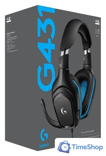 Наушники Logitech G431 - Изображение №4 — Интернет-магазин Time-Shop