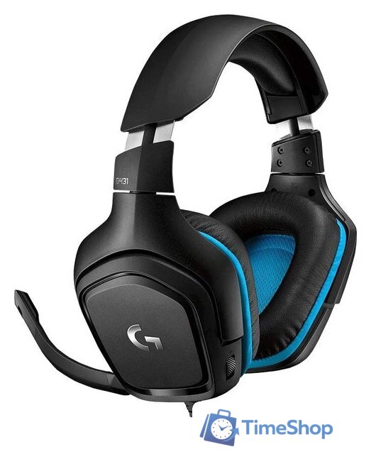 Наушники Logitech G431 - Изображение №1 — Интернет-магазин Time-Shop