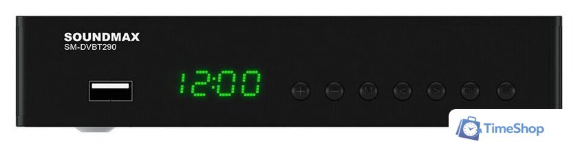 Приемник цифрового ТВ Soundmax SM-DVBT290 - Изображение №3 — Интернет-магазин Time-Shop