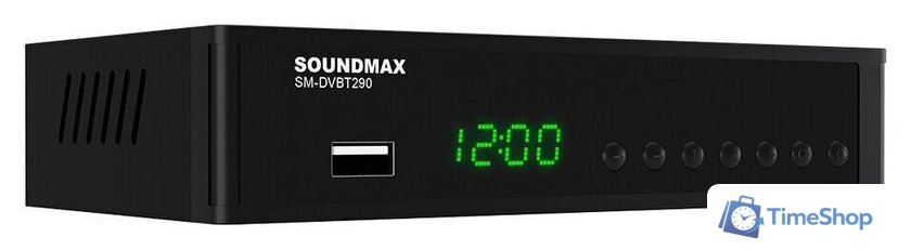 Приемник цифрового ТВ Soundmax SM-DVBT290 - Изображение №5 — Интернет-магазин Time-Shop
