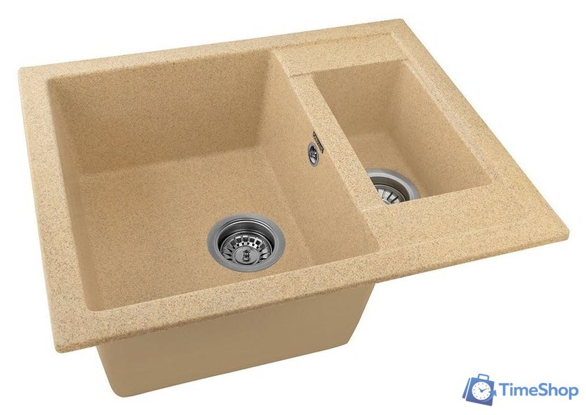Кухонная мойка Gerhans C01 (песочный) - Изображение №3 — Интернет-магазин Time-Shop