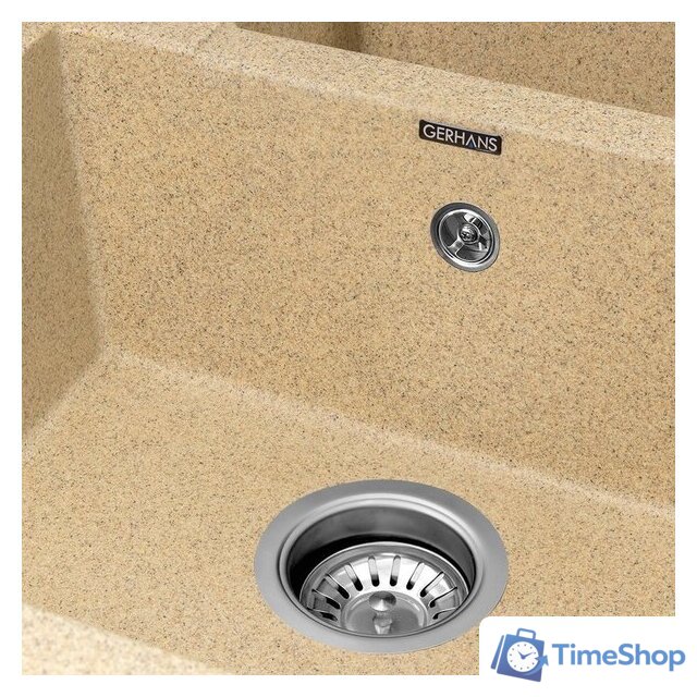 Кухонная мойка Gerhans C01 (песочный) - Изображение №4 — Интернет-магазин Time-Shop