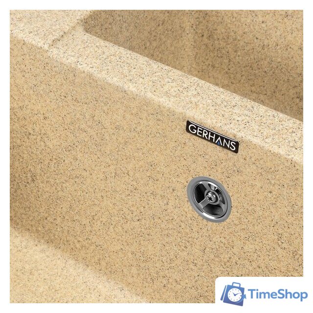 Кухонная мойка Gerhans C01 (песочный) - Изображение №5 — Интернет-магазин Time-Shop