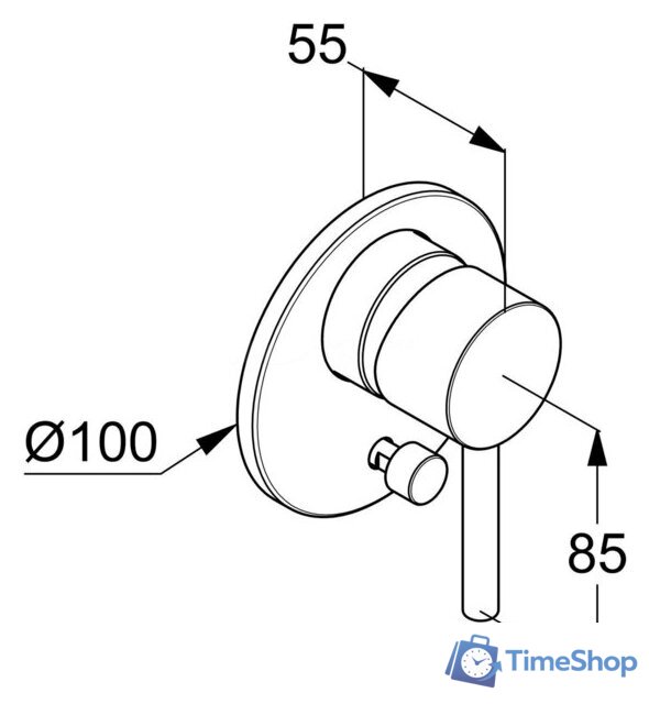 Душевая система  Kludi Bozz 387363976 - Изображение №11 — Интернет-магазин Time-Shop