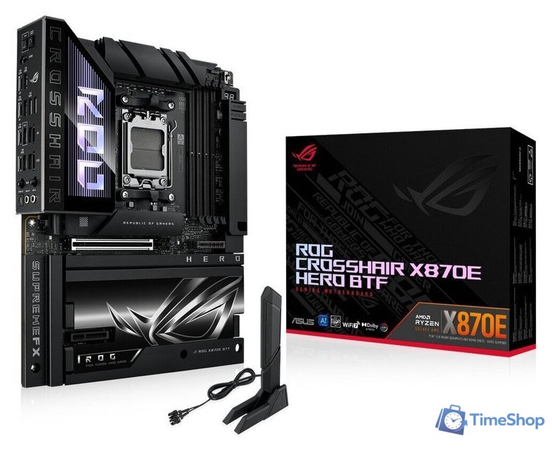 Материнская плата ASUS ROG Crosshair X870E Hero BTF - Изображение №10 — Интернет-магазин Time-Shop