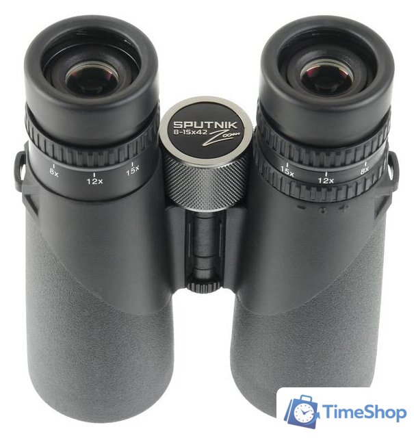 Бинокль Veber Sputnik Zoom 8-15x42 - Изображение №3 — Интернет-магазин Time-Shop