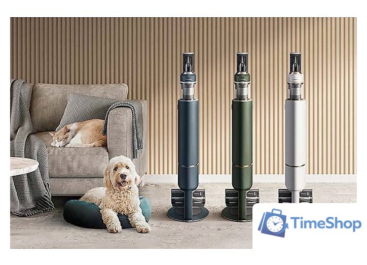 Пылесос Samsung Bespoke Jet VS20A95843W/GE - Изображение №6 — Интернет-магазин Time-Shop