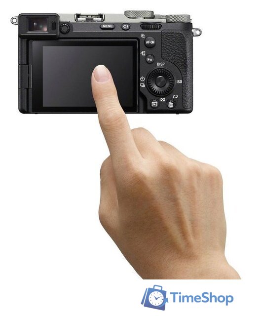 Беззеркальный фотоаппарат Sony Alpha a7C II Kit 28-60mm (серебристый) - Изображение №9 — Интернет-магазин Time-Shop