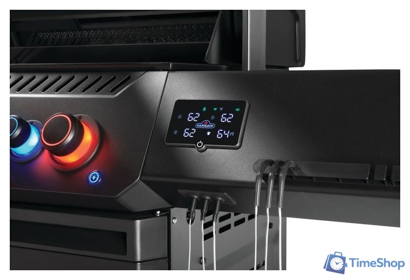 Газовый гриль для дачи Napoleon Prestige 500 Connected RSIB P500VXRSIBPK-PL-PHM - Изображение №11 — Интернет-магазин Time-Shop