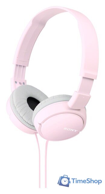 Наушники Sony MDR-ZX110AP (розовый) - Изображение №1 — Интернет-магазин Time-Shop