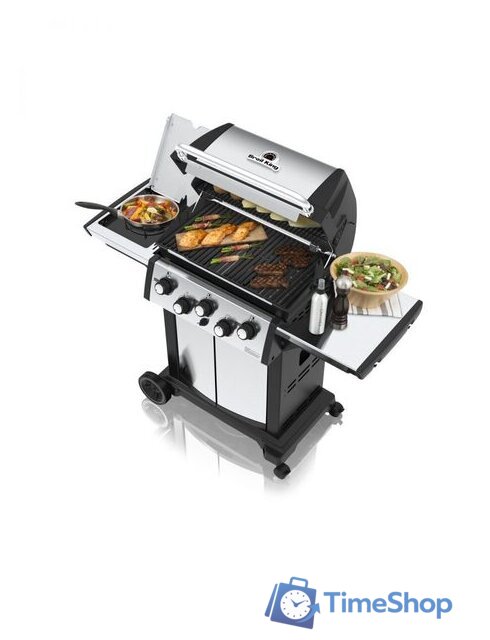 Газовый гриль для дачи Broil King Signet 390 - Изображение №2 — Интернет-магазин Time-Shop