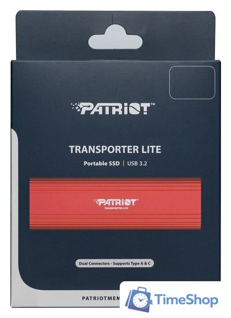 Внешний накопитель Patriot Transporter Lite 1TB PTPL1TBPEC - Изображение №5 — Интернет-магазин Time-Shop