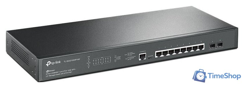 Управляемый коммутатор уровня 2+ TP-Link TL-SG3210XHP-M2 - Изображение №2 — Интернет-магазин Time-Shop