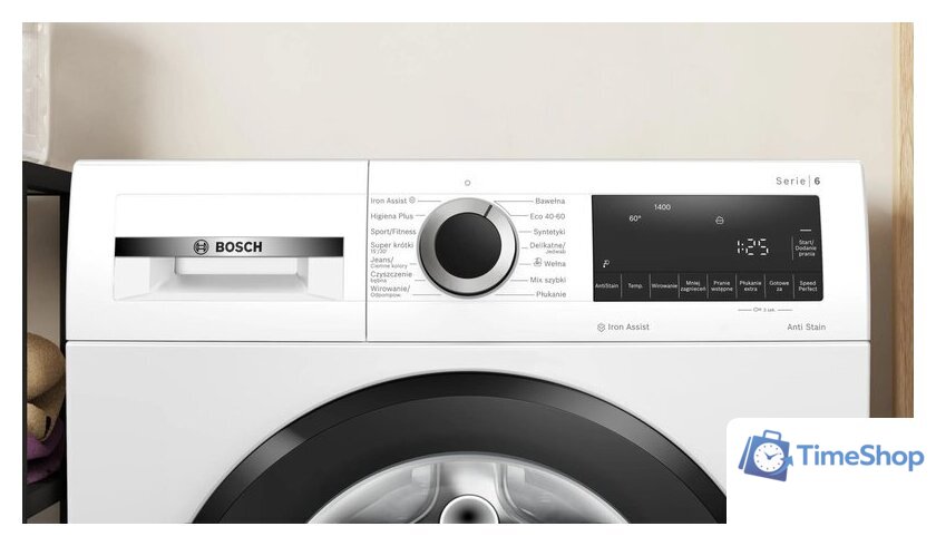 Стиральная машина Bosch Serie 6 WGG244Z9PL - Изображение №2 — Интернет-магазин Time-Shop
