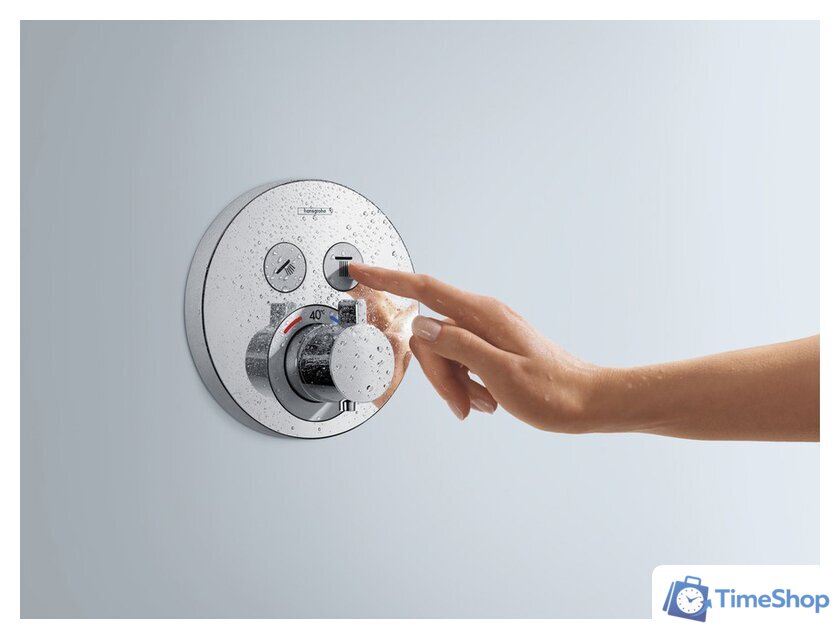 Смеситель Hansgrohe ShowerSelect S [15743000] - Изображение №2 — Интернет-магазин Time-Shop