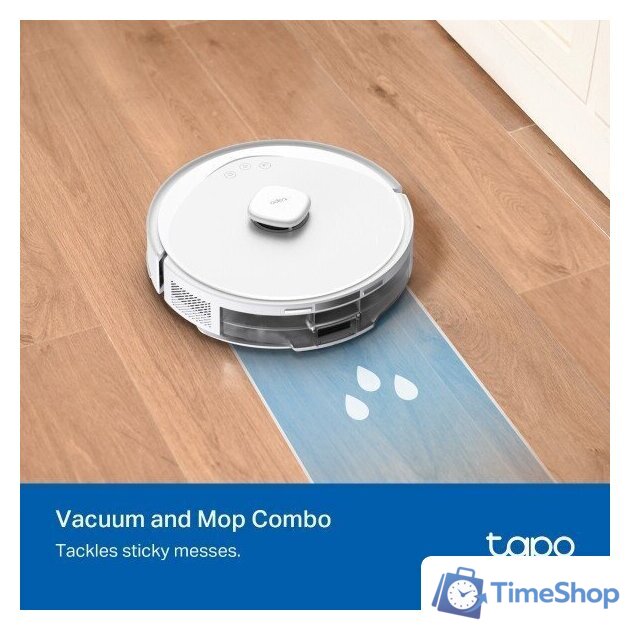 Робот-пылесос TP-Link Tapo RV30 Max (белый) - Изображение №8 — Интернет-магазин Time-Shop