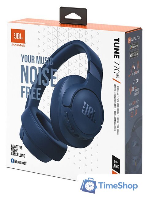 Наушники JBL Tune 770NC (темно-синий, китайская версия) - Изображение №12 — Интернет-магазин Time-Shop