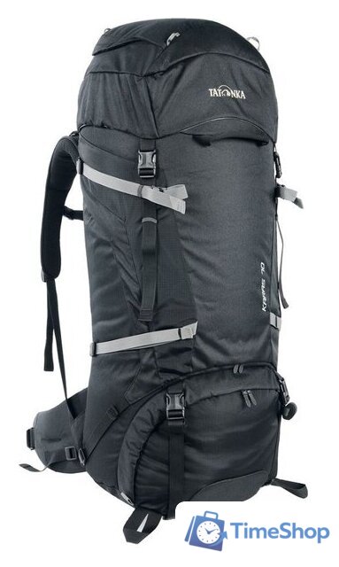 Туристический рюкзак Tatonka Karas 70+10 (black) - Изображение №1 — Интернет-магазин Time-Shop