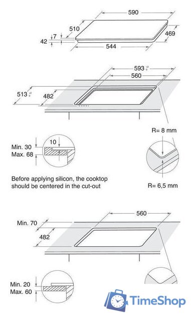 Варочная панель Whirlpool AKT 616 NB - Изображение №3 — Интернет-магазин Time-Shop