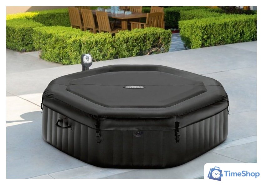 Надувной бассейн Intex Jet & Bubble Deluxe 28458 (201x71) с джакузи - Изображение №7 — Интернет-магазин Time-Shop