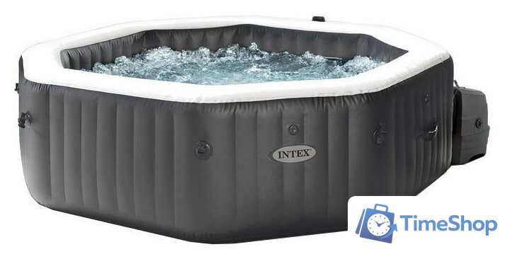 Надувной бассейн Intex Jet & Bubble Deluxe 28458 (201x71) с джакузи - Изображение №1 — Интернет-магазин Time-Shop