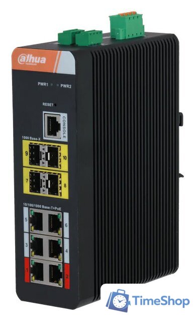Управляемый коммутатор 2-го уровня Dahua DH-IS4410-6GT-120 - Изображение №1 — Интернет-магазин Time-Shop