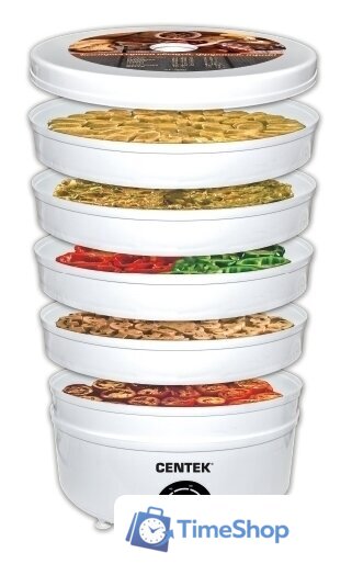 Сушилка для овощей и фруктов CENTEK CT-1660 - Изображение №2 — Интернет-магазин Time-Shop
