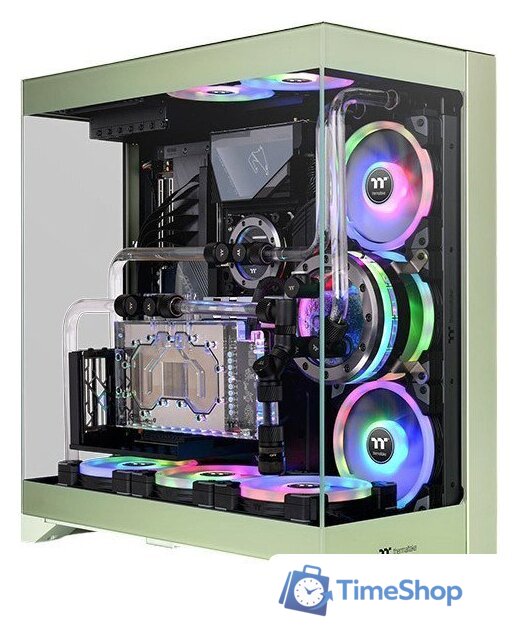 Корпус Thermaltake CTE E550 TG Matcha Green CA-1Z8-00MEWN-00 - Изображение №1 — Интернет-магазин Time-Shop