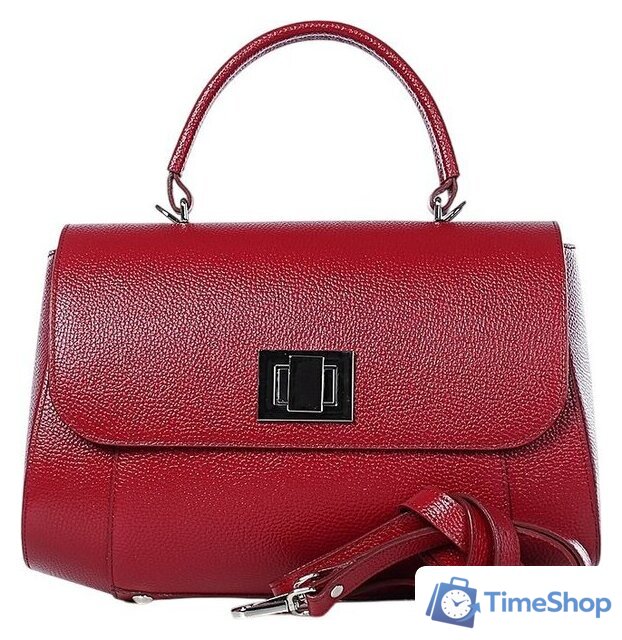 Женская сумка Galanteya 33524 25с6к45 (красный/коричневый) - Изображение №1 — Интернет-магазин Time-Shop