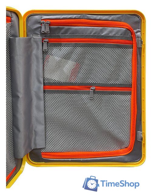 Чемодан DoubleW 005# (S, желтый) - Изображение №7 — Интернет-магазин Time-Shop